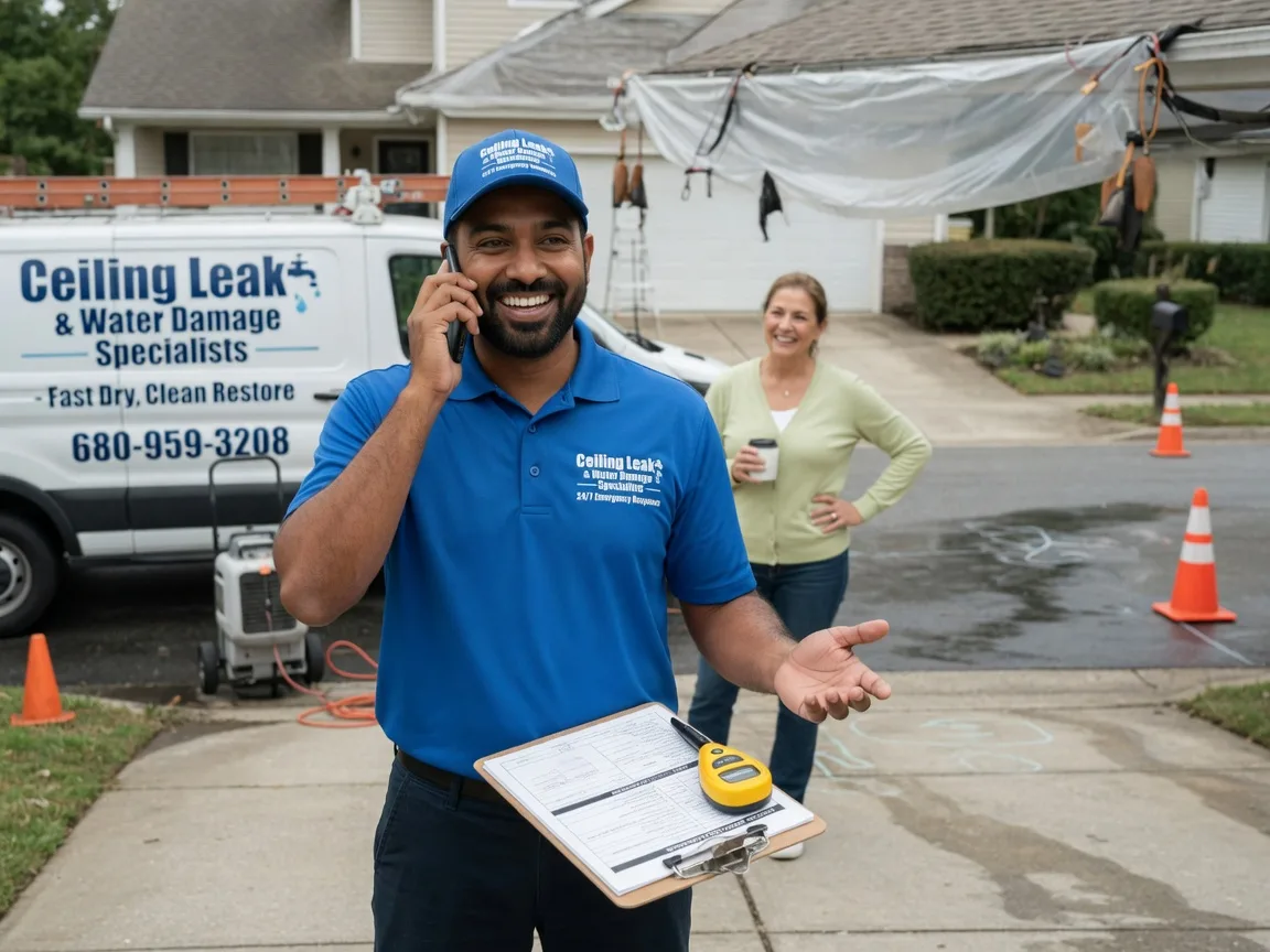 Ceiling Leak Cleanup Shelocta, PA FAQs
